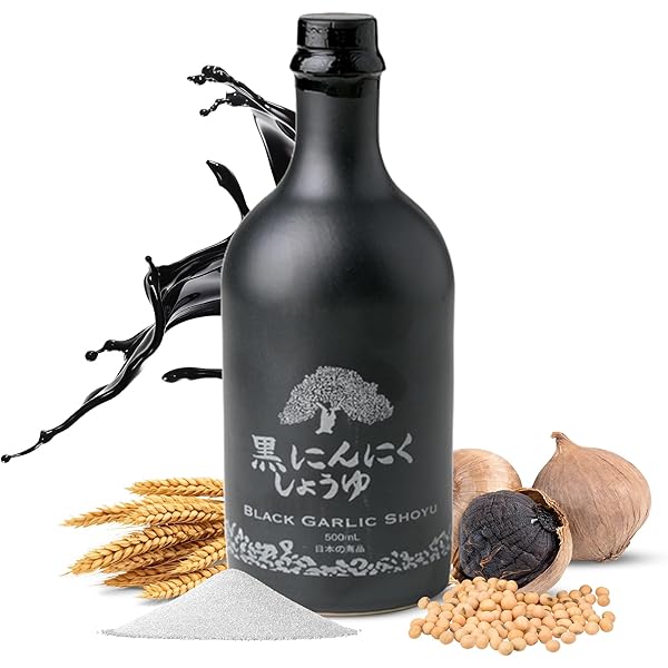 Amazon.com : Haku Black Garlic Shoyu (500 ml) : Grocery & Gourmet Food